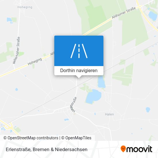 Erlenstraße Karte