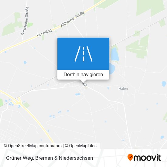 Grüner Weg Karte