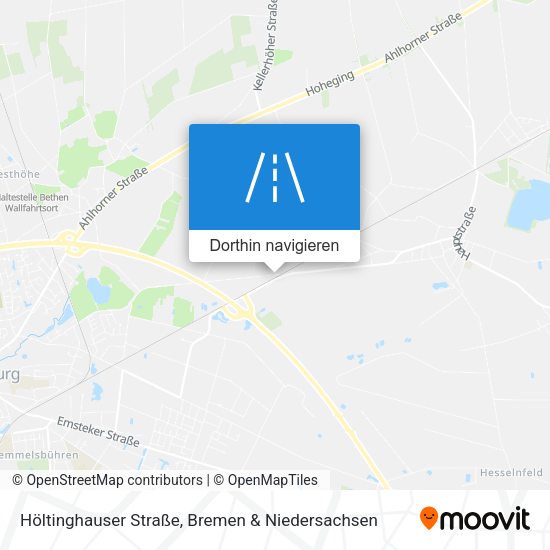 Höltinghauser Straße Karte