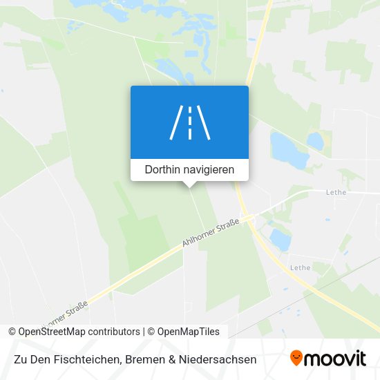 Zu Den Fischteichen Karte
