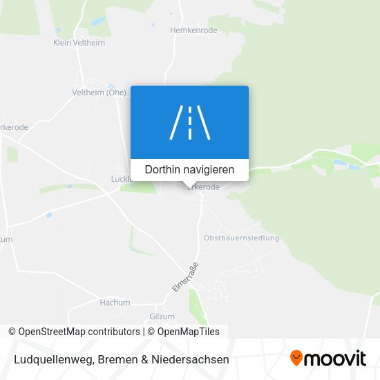 Ludquellenweg Karte