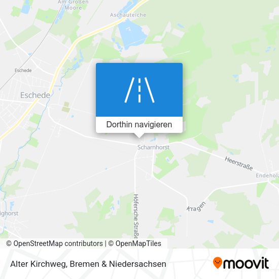 Alter Kirchweg Karte