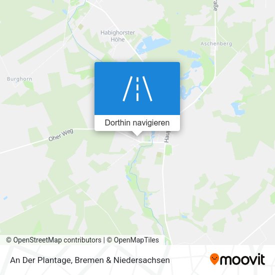 An Der Plantage Karte