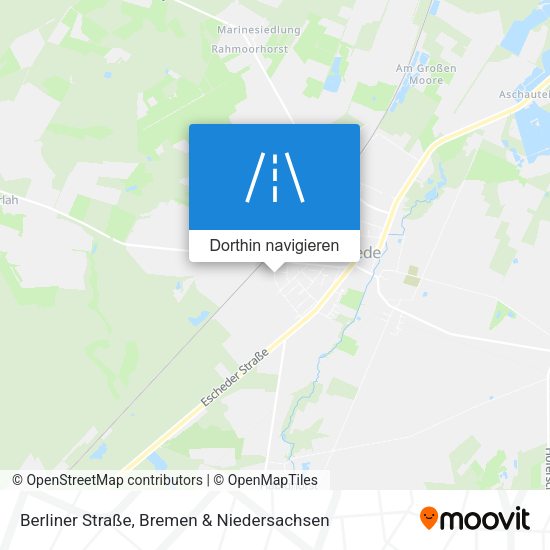Berliner Straße Karte