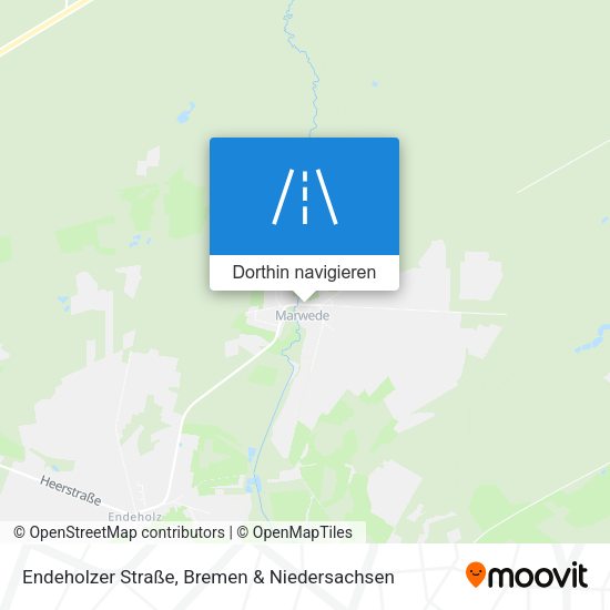 Endeholzer Straße Karte