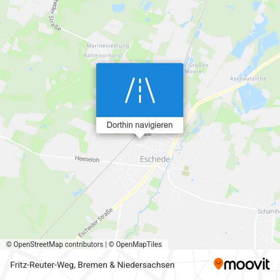 Fritz-Reuter-Weg Karte