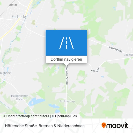 Höfersche Straße Karte