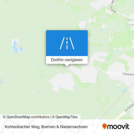 Kohlenbacher Weg Karte