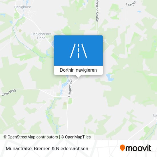 Munastraße Karte