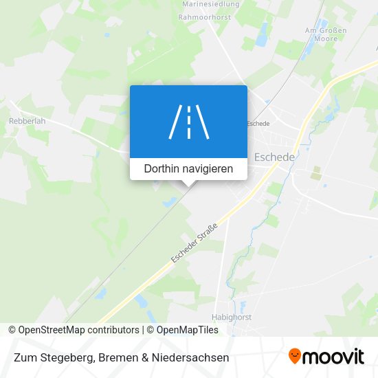Zum Stegeberg Karte