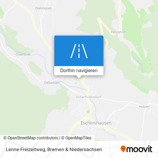 Lenne-Freizeitweg Karte