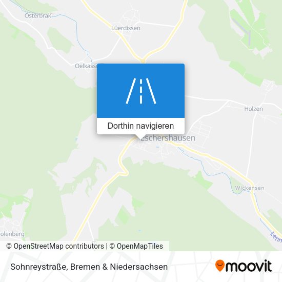 Sohnreystraße Karte