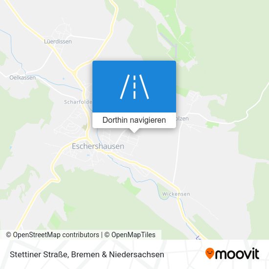 Stettiner Straße Karte