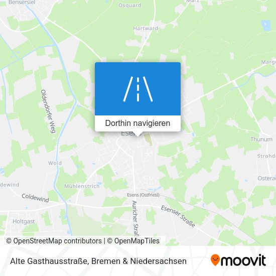 Alte Gasthausstraße Karte