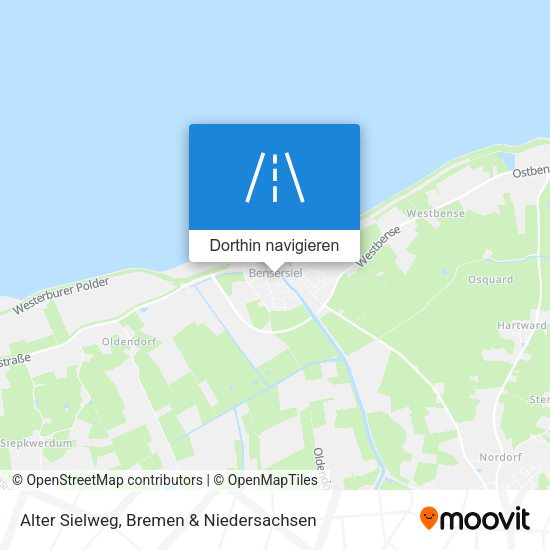 Alter Sielweg Karte