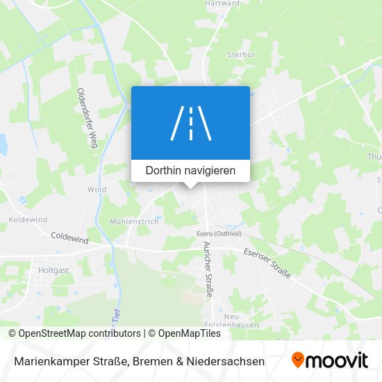 Marienkamper Straße Karte