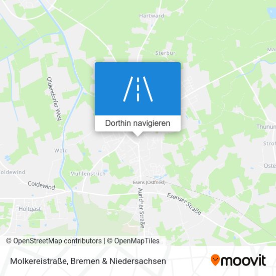 Molkereistraße Karte