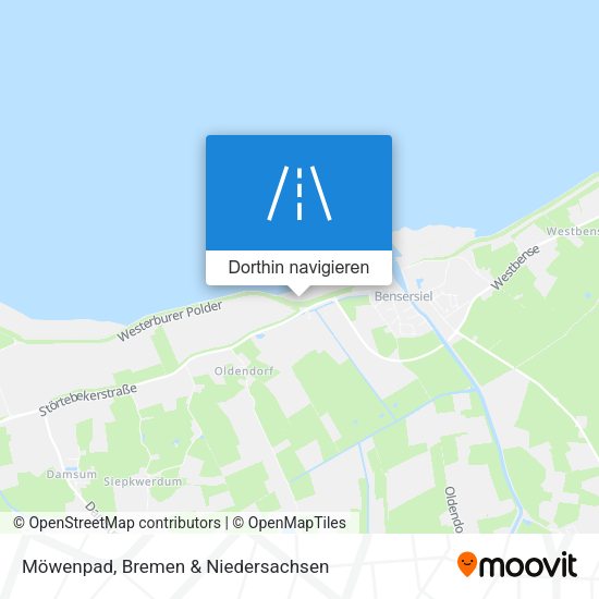 Möwenpad Karte