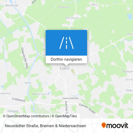 Neustädter Straße Karte