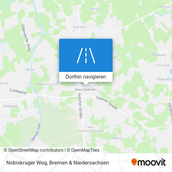 Nobiskruger Weg Karte