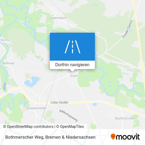 Bothmerscher Weg Karte