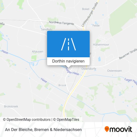 An Der Bleiche Karte