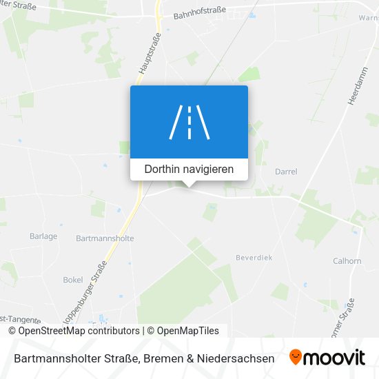 Bartmannsholter Straße Karte