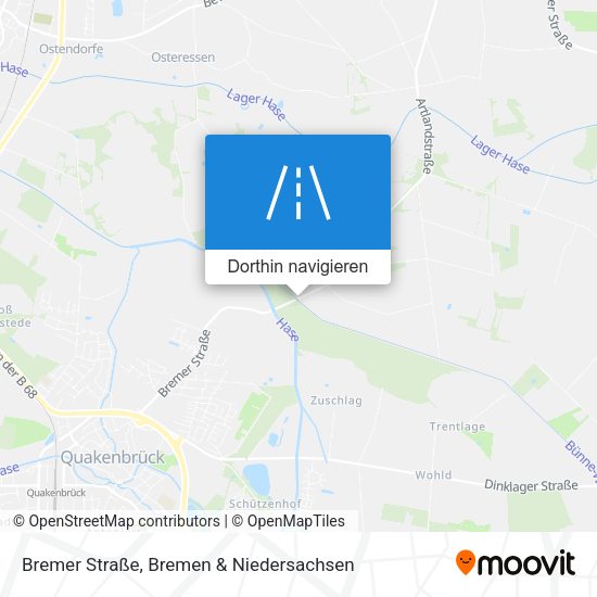 Bremer Straße Karte