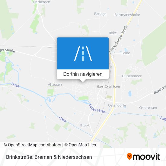 Brinkstraße Karte