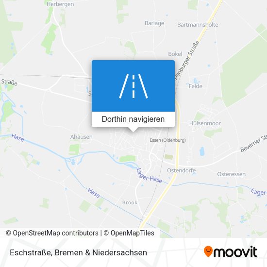 Eschstraße Karte
