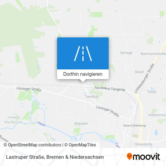Lastruper Straße Karte