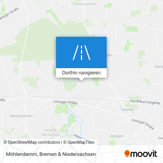 Möhlendamm Karte