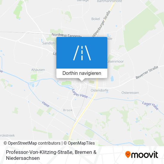 Professor-Von-Klitzing-Straße Karte