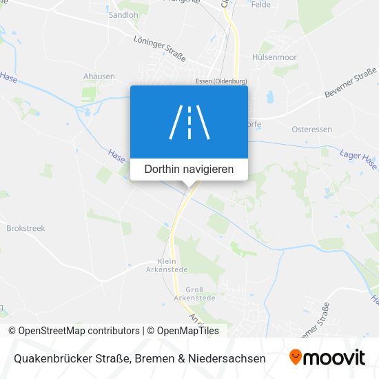 Quakenbrücker Straße Karte