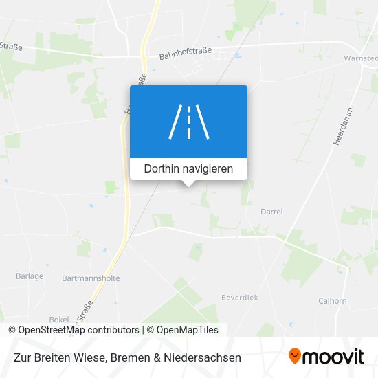 Zur Breiten Wiese Karte