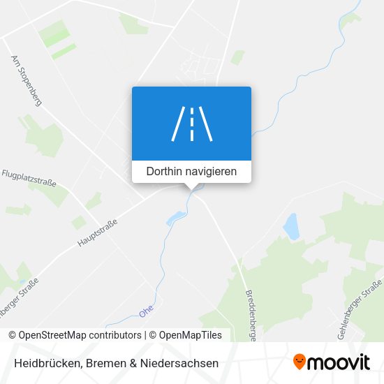 Heidbrücken Karte
