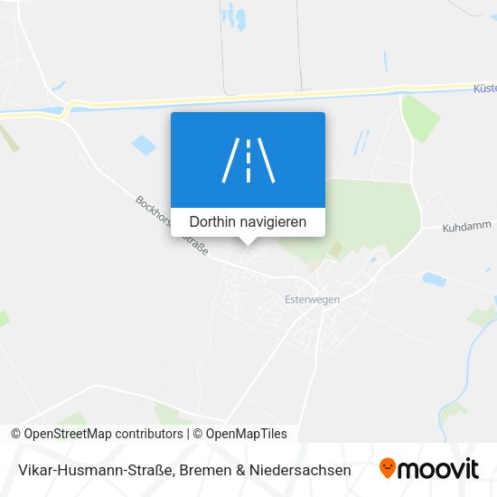 Vikar-Husmann-Straße Karte
