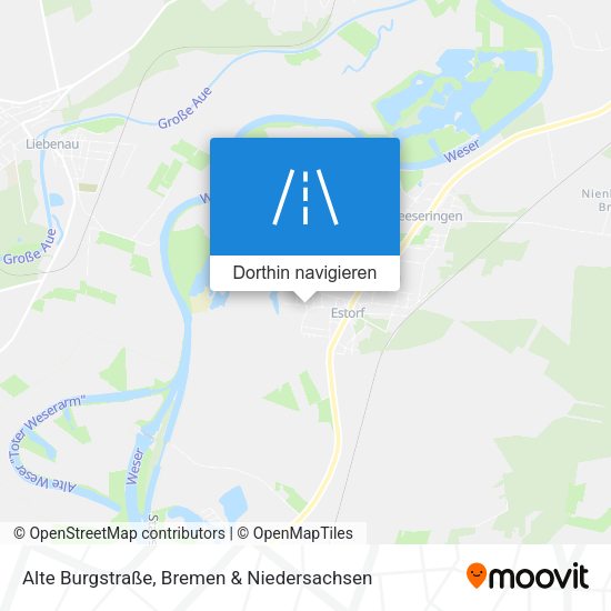 Alte Burgstraße Karte