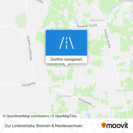 Zur Linienstraße Karte