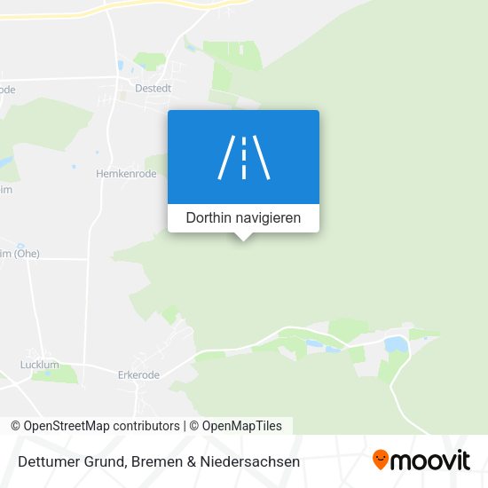 Dettumer Grund Karte