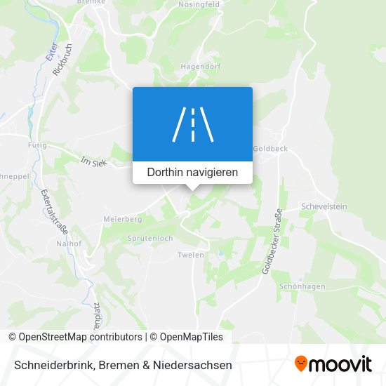 Schneiderbrink Karte
