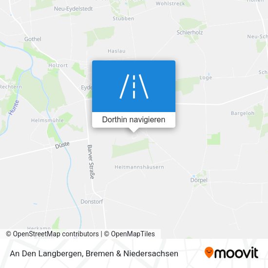An Den Langbergen Karte