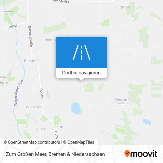 Zum Großen Meer Karte