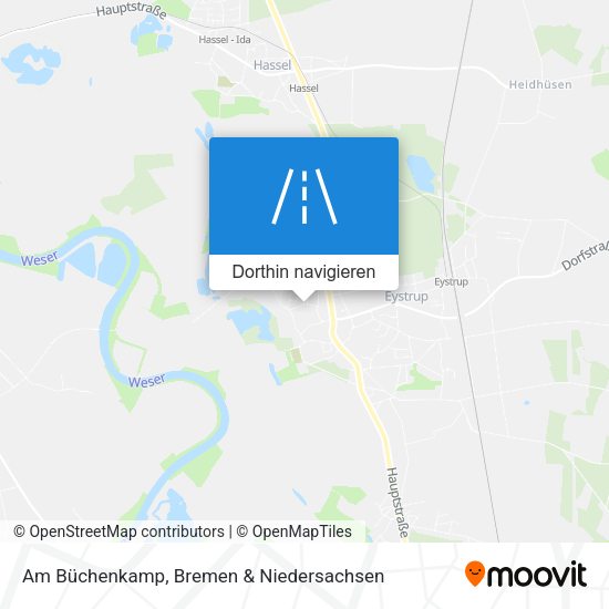Am Büchenkamp Karte