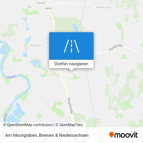 Am Moorgraben Karte