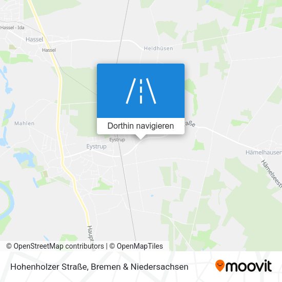 Hohenholzer Straße Karte