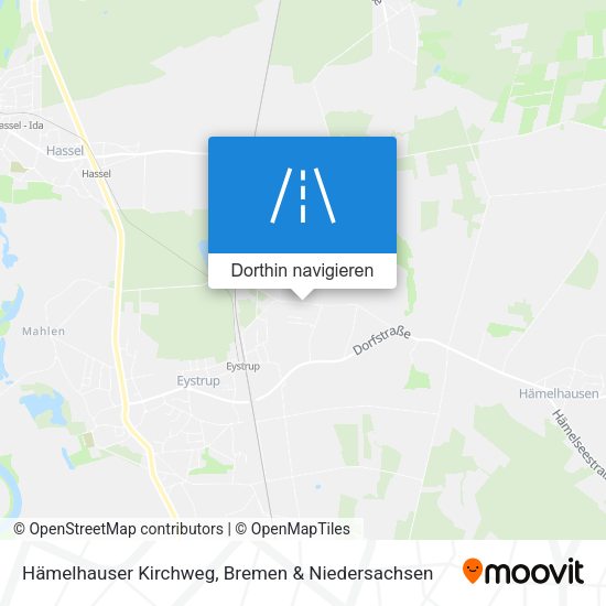 Hämelhauser Kirchweg Karte
