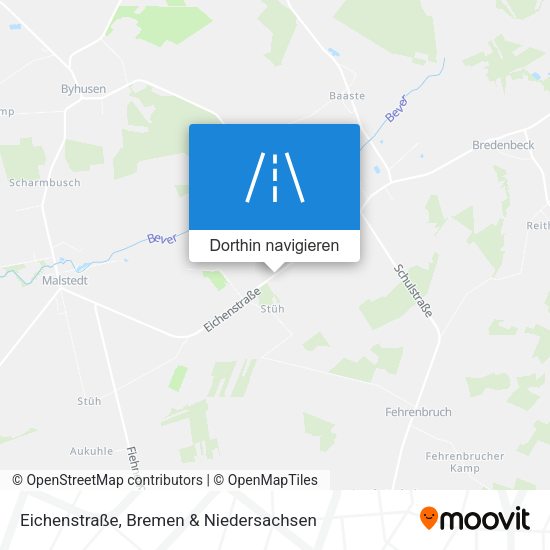 Eichenstraße Karte