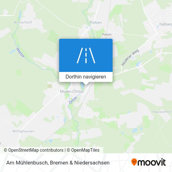 Am Mühlenbusch Karte