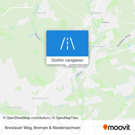Breslauer Weg Karte